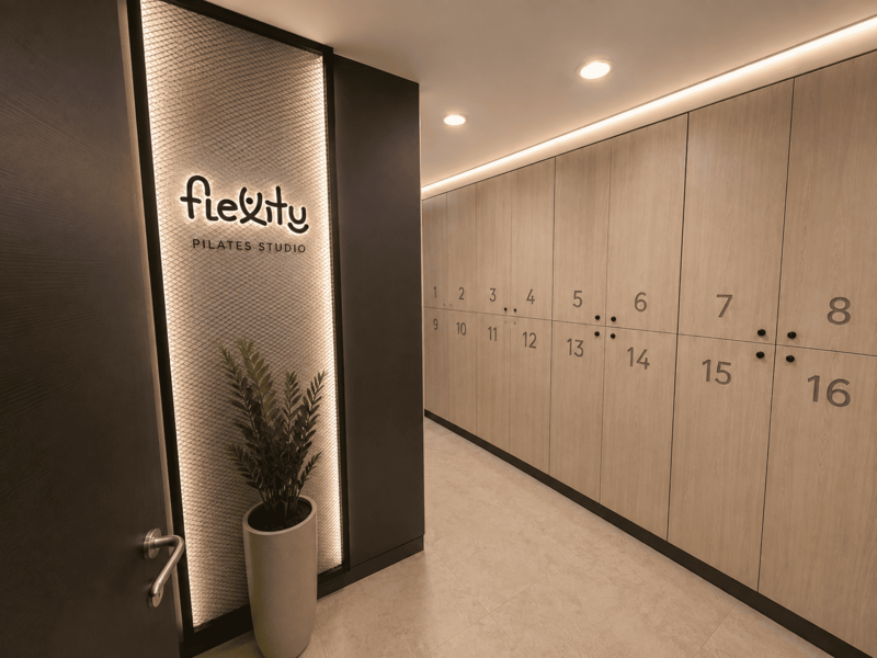 arredo centro Pilates su misura